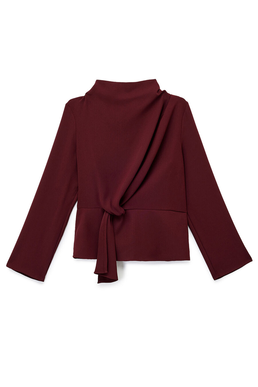 Blusa de cuello alto