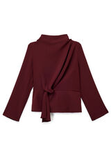 Koton Bluse mit Rollkragen Rot