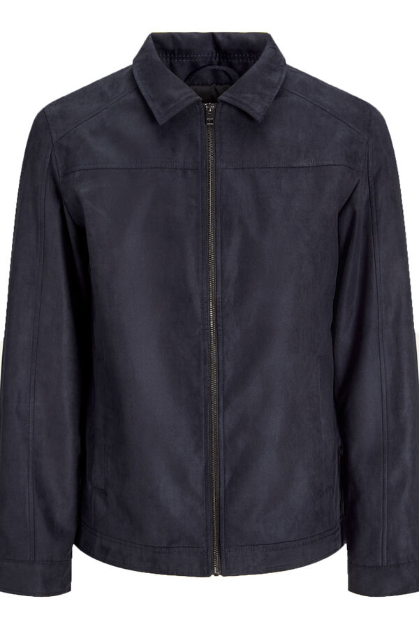 Jack & Jones Cazadora Harrington regular fit negro