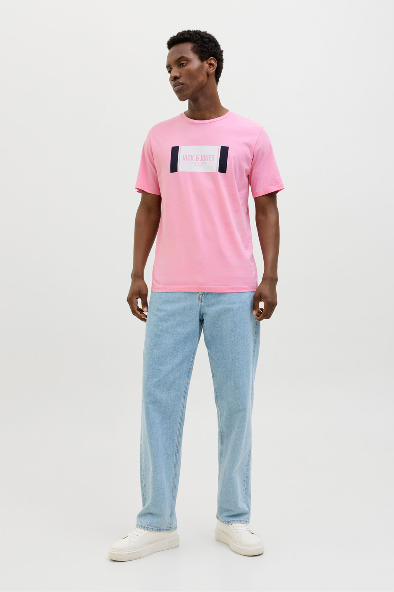 Jack & Jones Bedrucktes T-Shirt mit normaler Passform