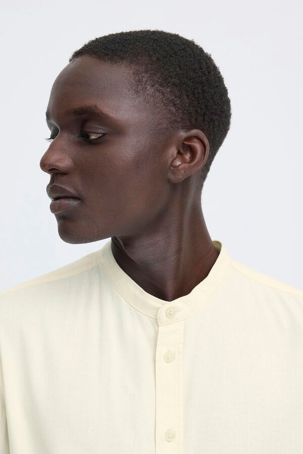 Blend Camisa de manga comprida branco