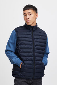 Blend Puffer gilet blue