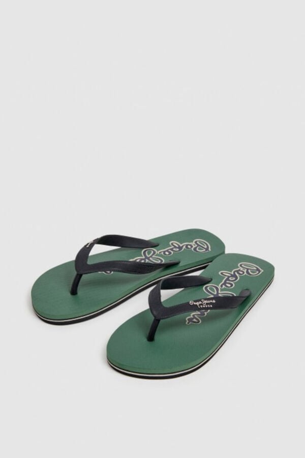 Pepe Jeans EVA sole sandals green
