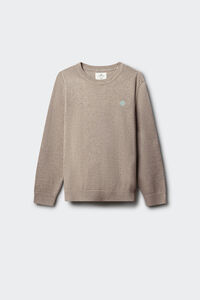 Springfield Kids Osnovni dečiji džemper sa zakrpama na laktovima