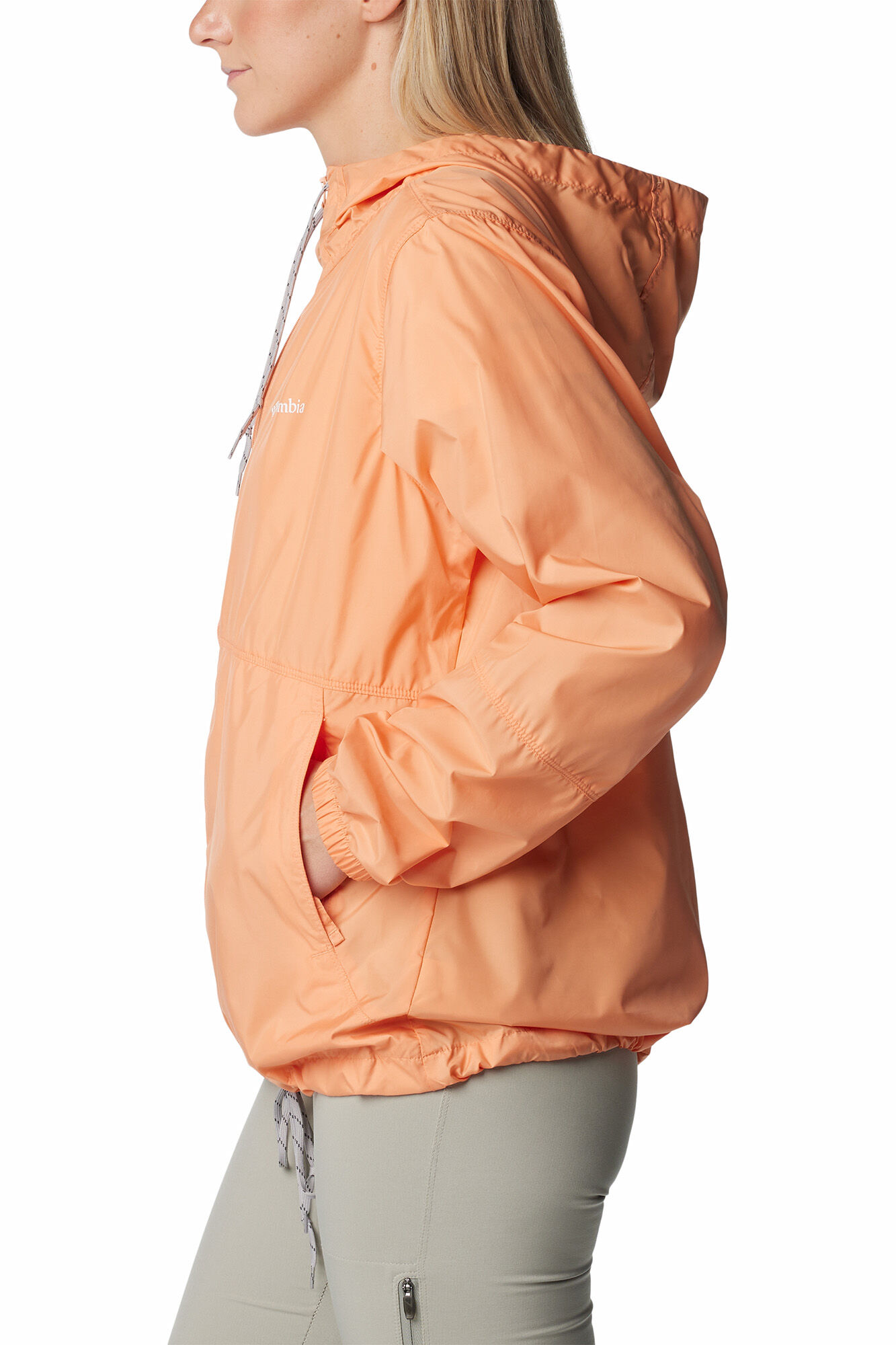 Columbia Damen Windefend Langarmshirt – Mit 1/2 Reißverschluss, Windabweisend & Atmungsaktiv – Für Laufen & Radeln