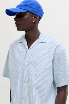 Jack & Jones Camisa resort seersucker