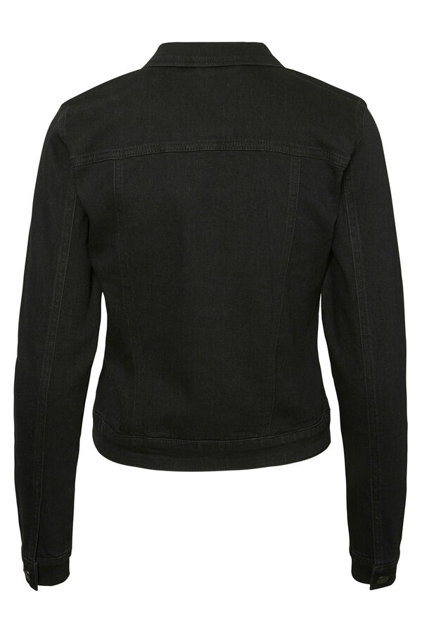 Noisy May Enge Jeansjacke Schwarz