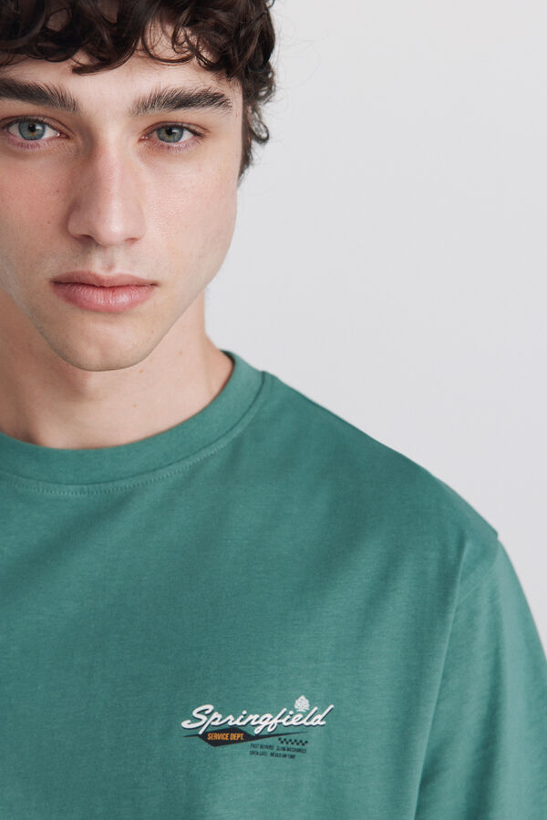 Springfield Springfield Service Dept T-shirt green