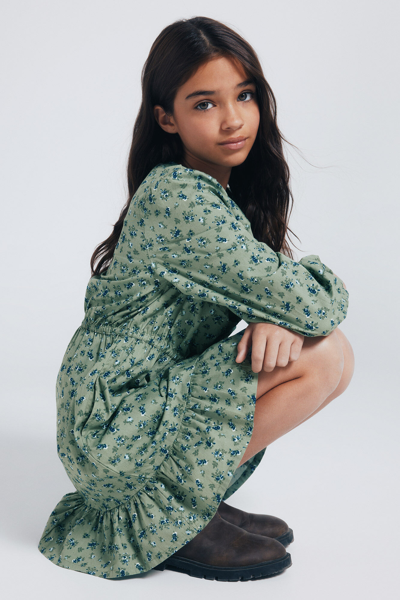 Springfield Kids Vestido flores menina