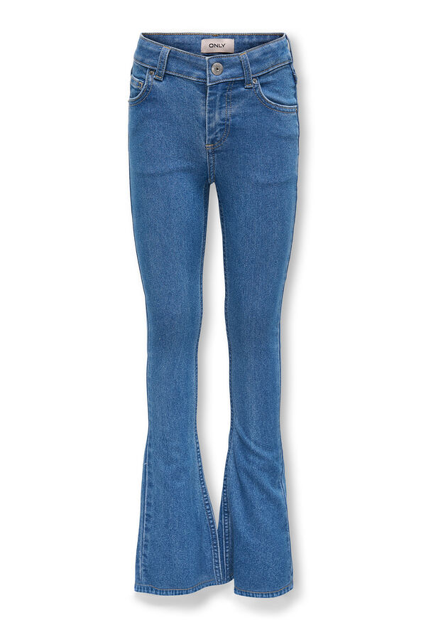 Only Girls Girl's flare jeans blue