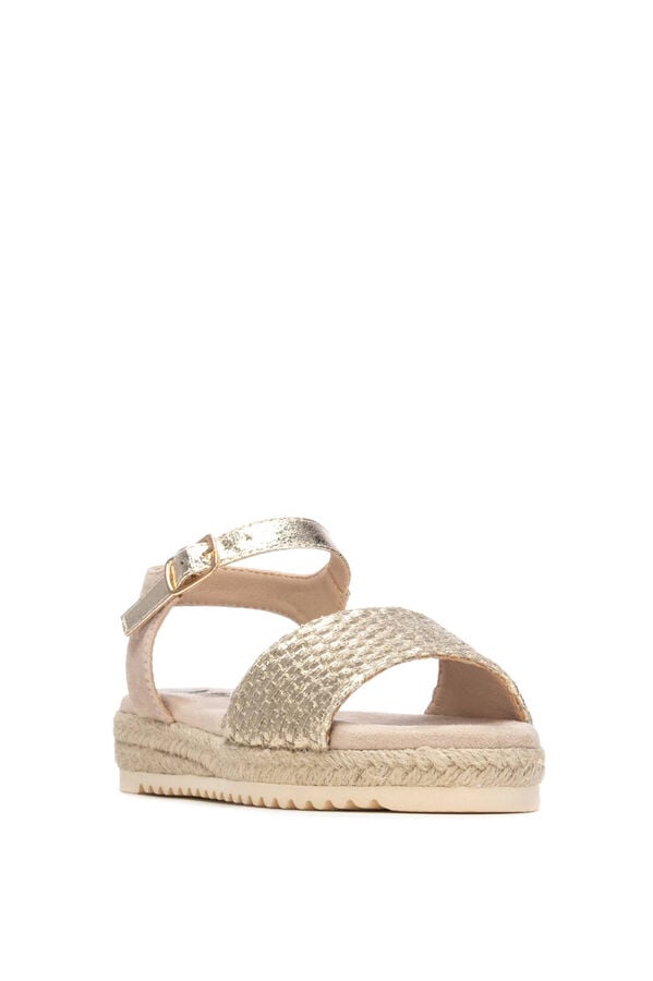 XTI Casual buckle sandal printed
