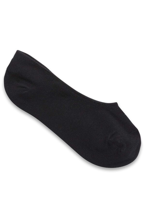 Springfield Sustainable ankle socks fekete