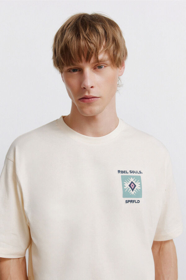 Springfield Rbel soul T-shirt white