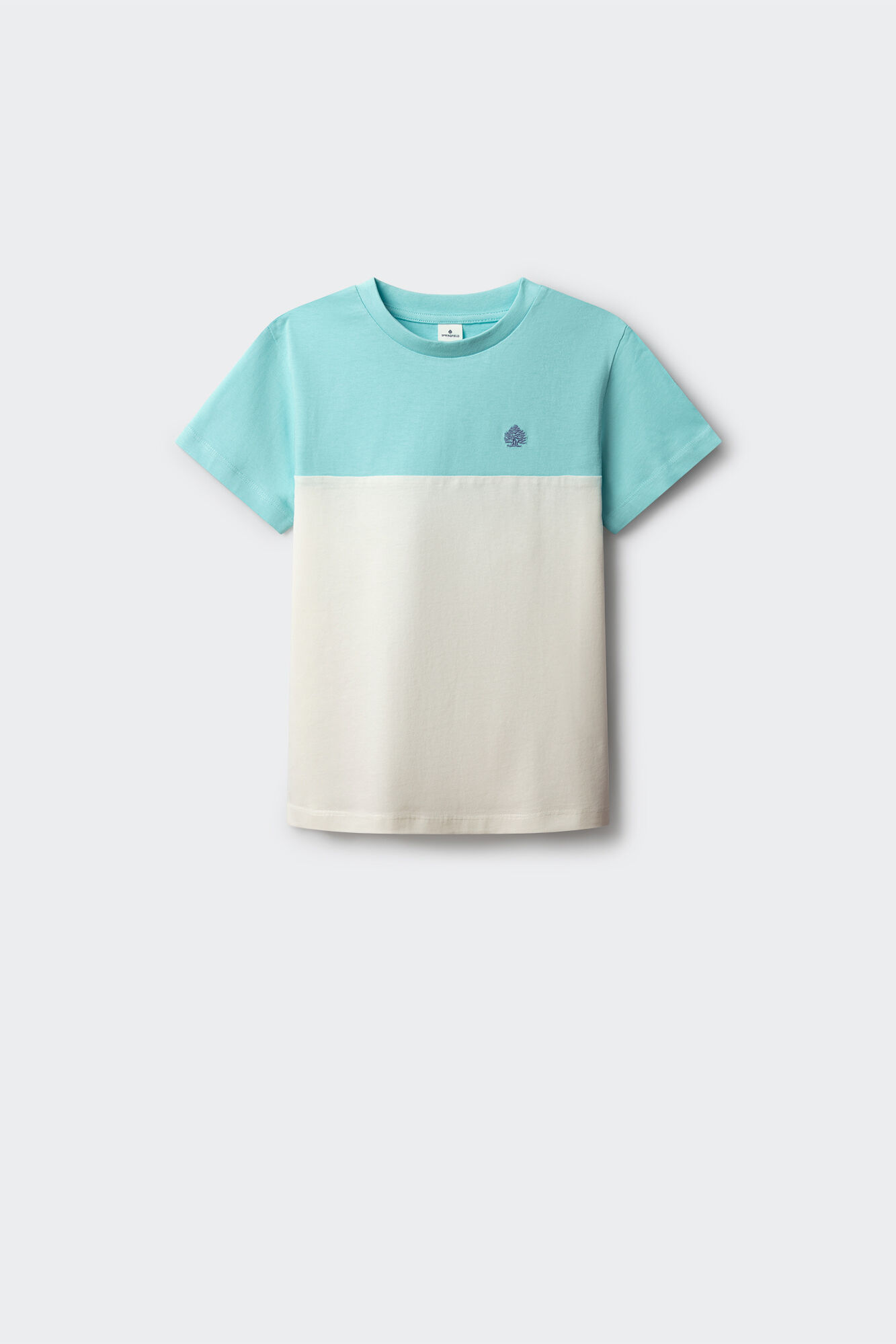 Springfield Kids Dečija kolor blok majica kratkih rukava