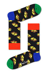 Springfield Sandwich hearts socks  noir