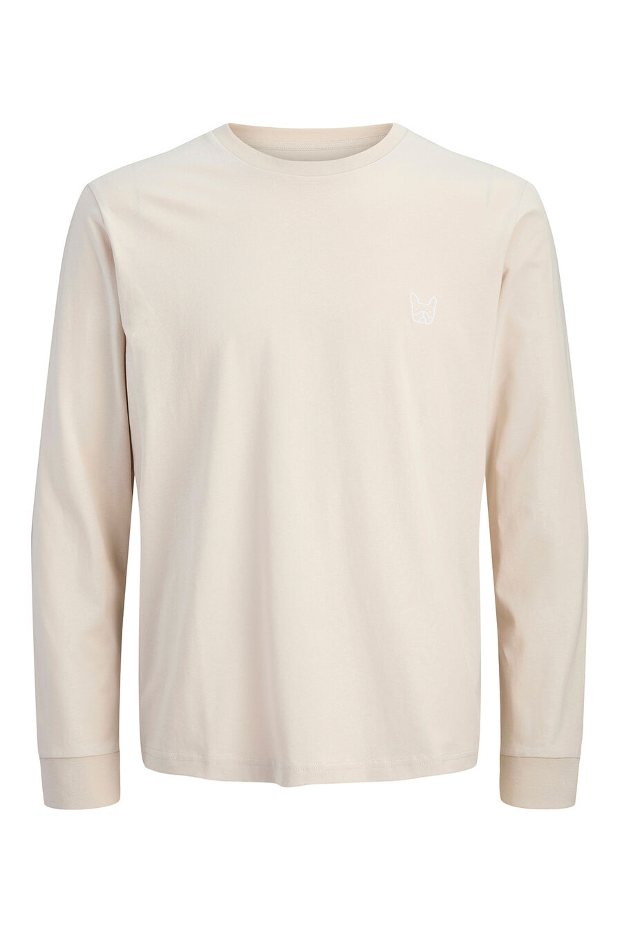 Camiseta manga larga estampado perro