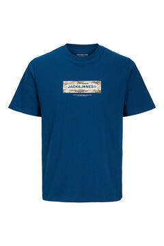 Jack & Jones PLUS Camiseta estampada algod&oacute;n