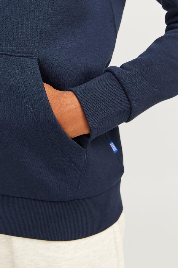 Jack & Jones Junior Sudadera con capucha logo azul