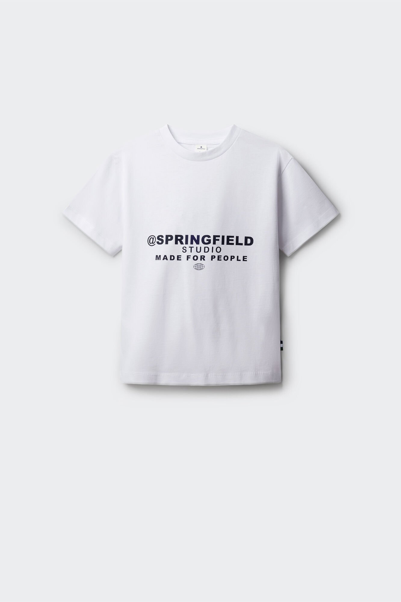 Springfield Kids T-shirt manga curta boxy para crian&ccedil;a