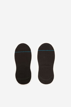 Springfield Lot 2 chaussettes invisibles basiques. noir