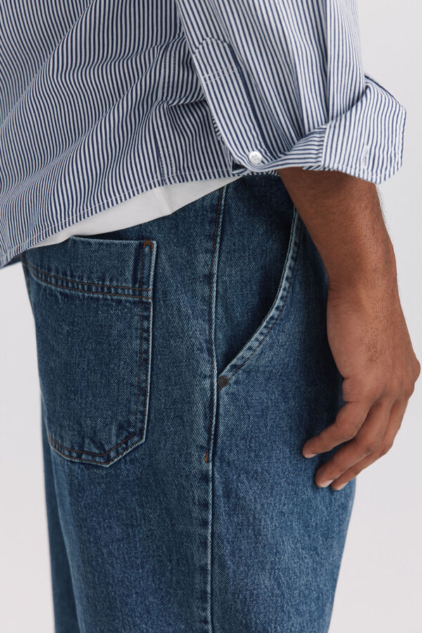Springfield Cal&ccedil;as chino de ganga azul