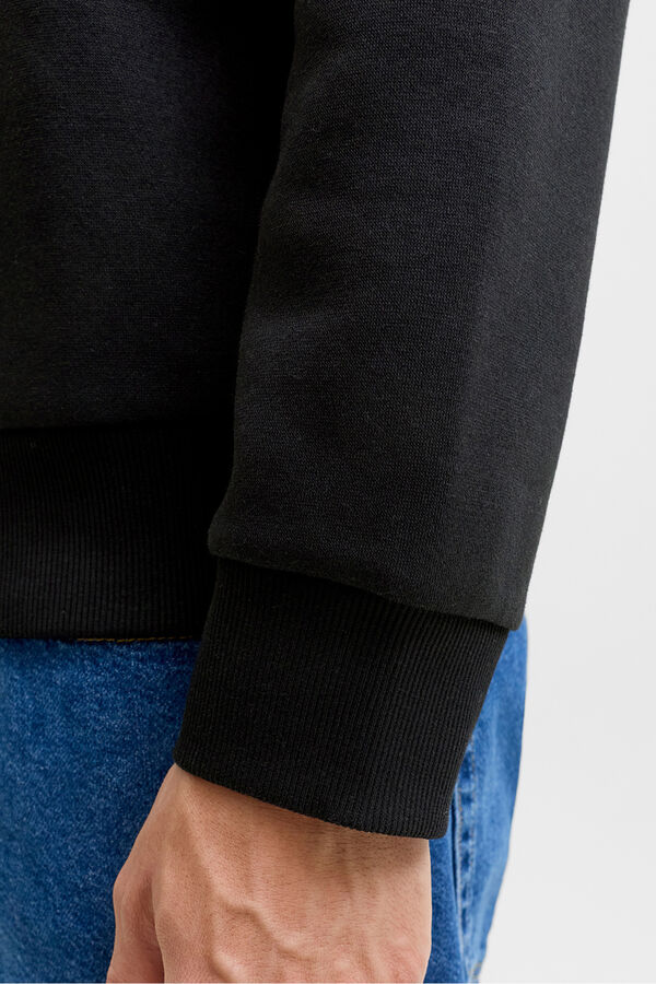 JJ REBEL Sweatshirt mit regular fit Schwarz