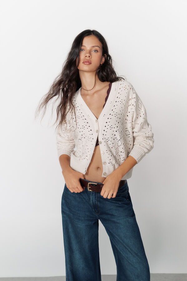 High Spirits Jinlee- Pullover Weiß