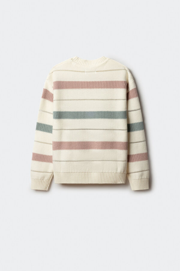 Springfield Kids Jersey rayas niña rosa