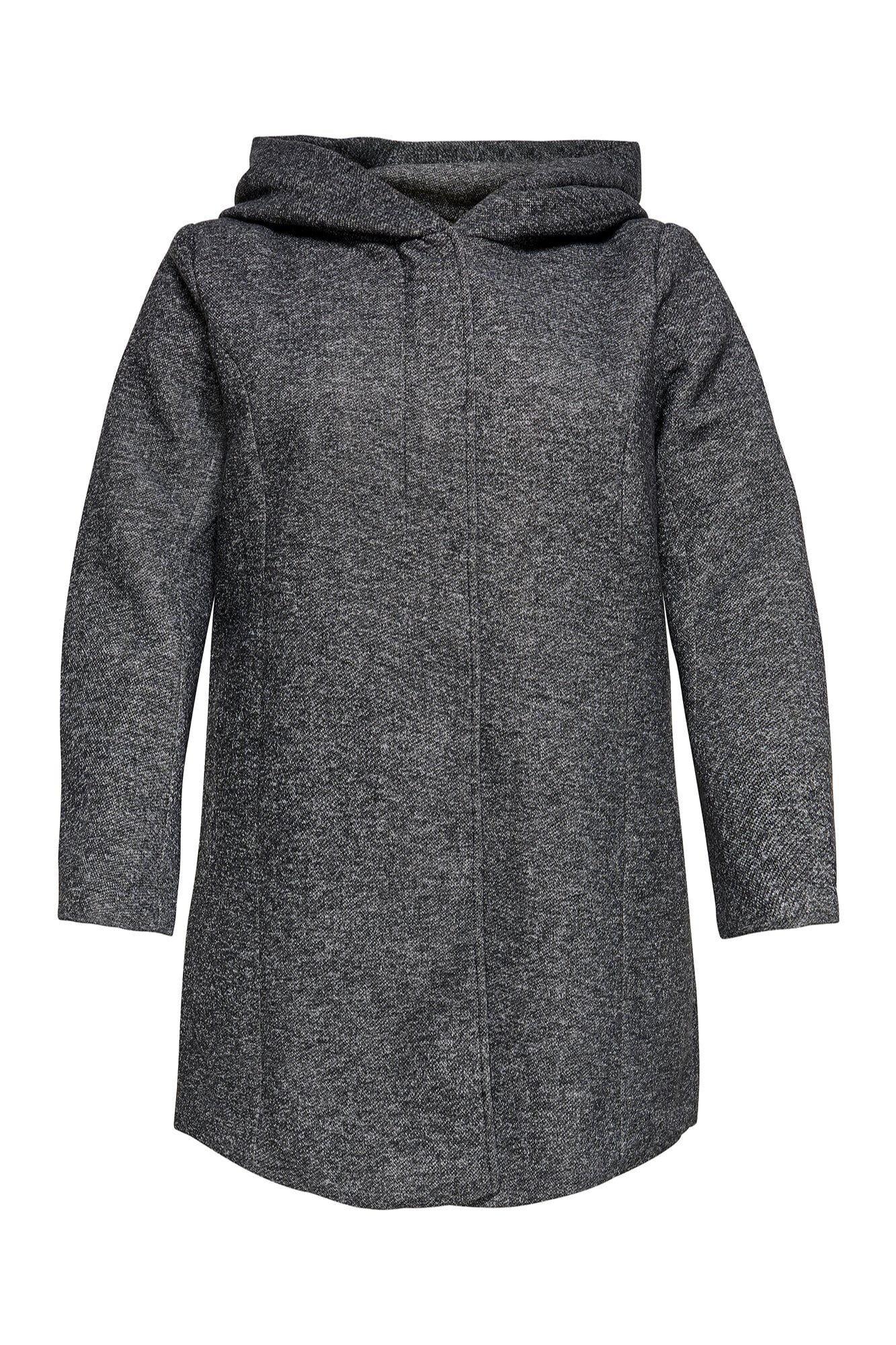 Only Carmakoma Abrigo midi de pa&ntilde;o talla grande