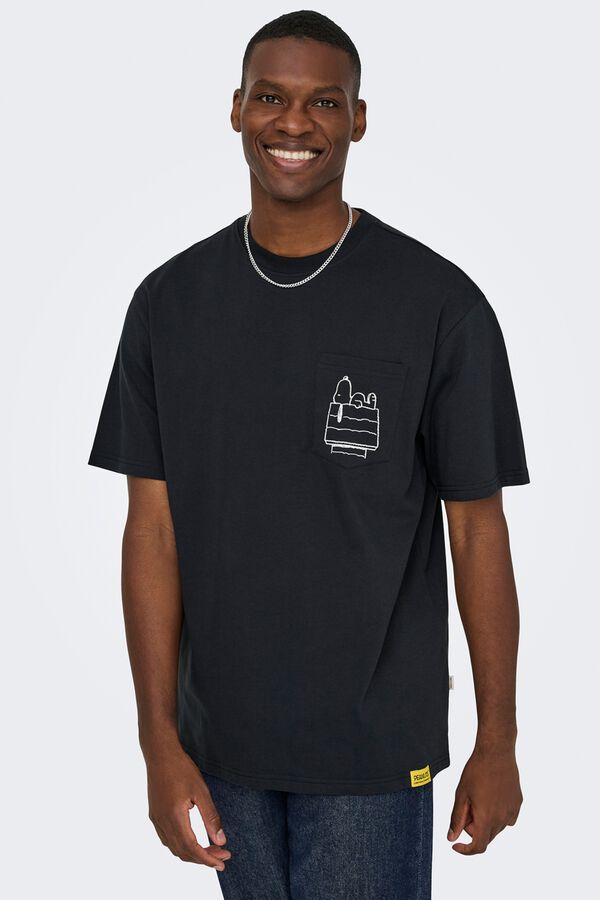 Only & Sons Short sleeve T-shirt black