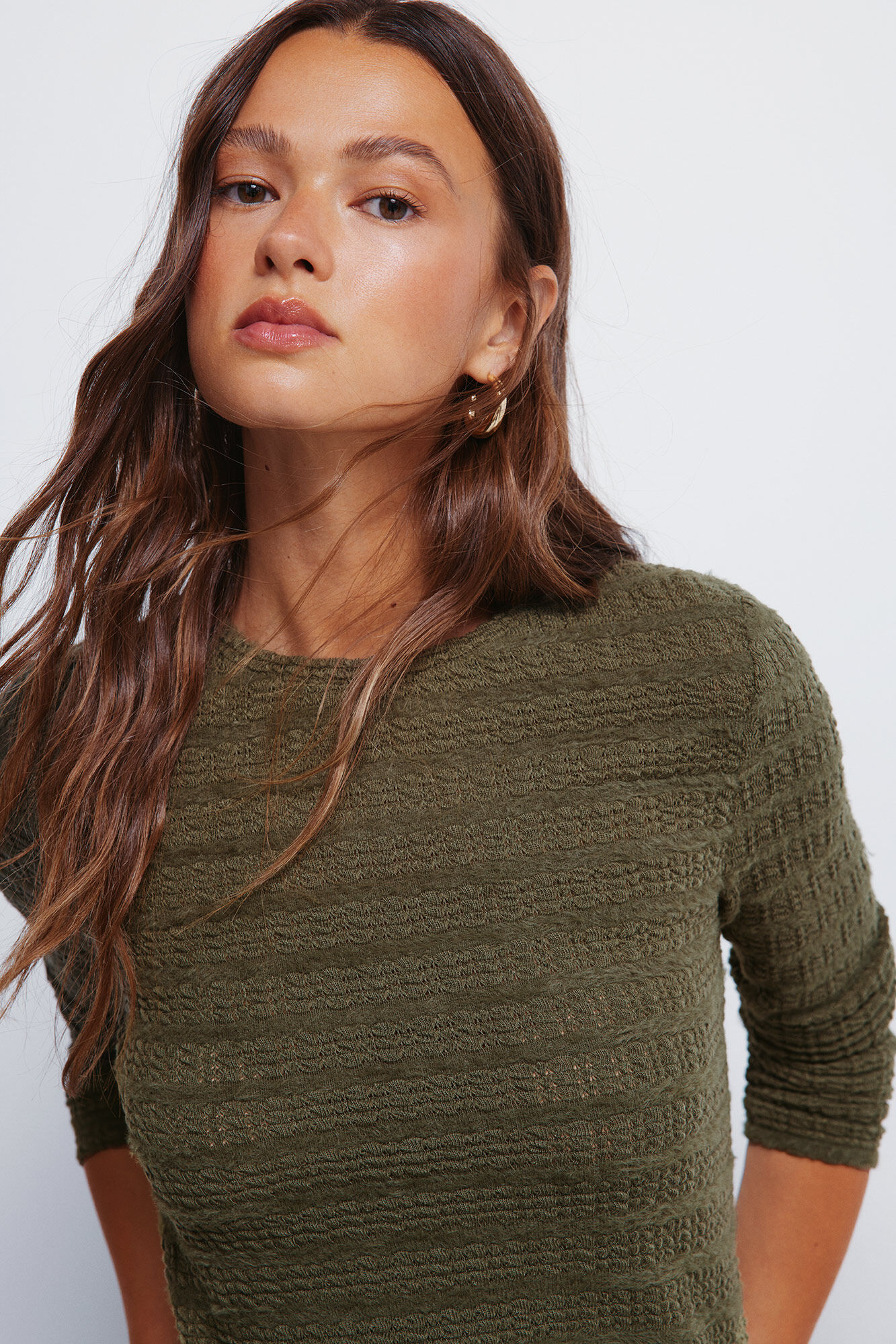 Springfield Pull chenille structur&eacute;