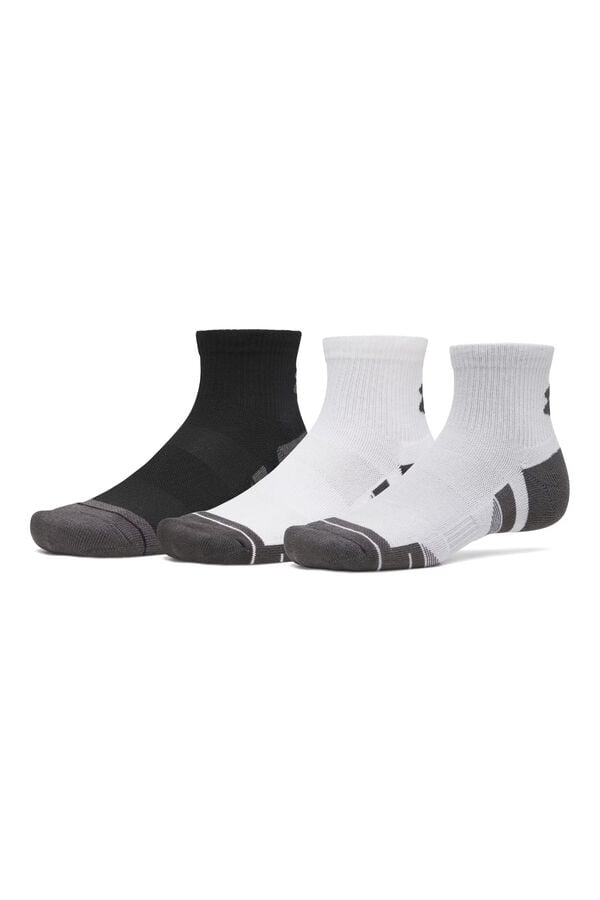 Under Armour Pack of 3 ankle socks white
