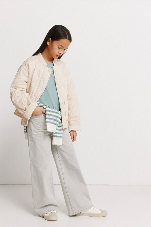 Springfield Kids Chaqueta ondas ni&ntilde;a blanco