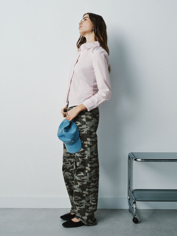 High Spirits Olive Trousers kaki