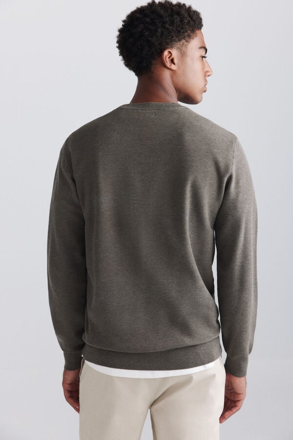Springfield Structure knit jumper nude
