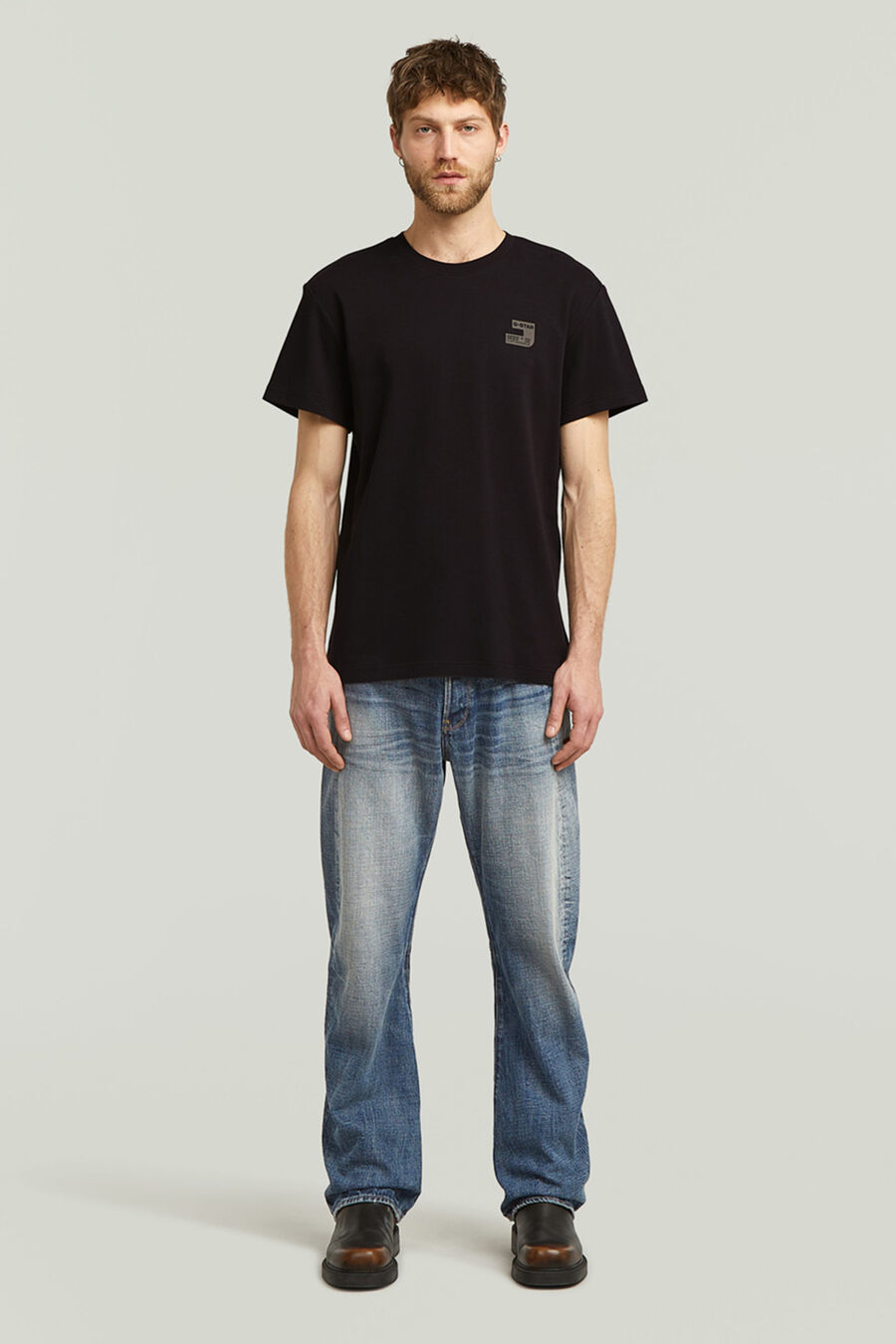 Camiseta de manga corta y corte recto