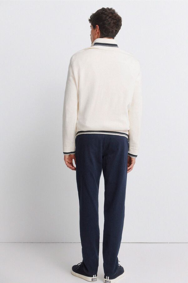 Springfield Udobne pantalone Plava