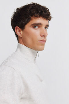 Springfield Camisola b&aacute;sica com fecho de fecho-&eacute;clair