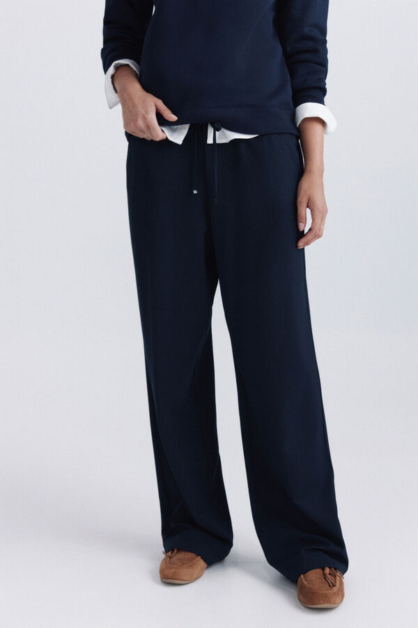Springfield Pantal&oacute;n tailored jogger azul