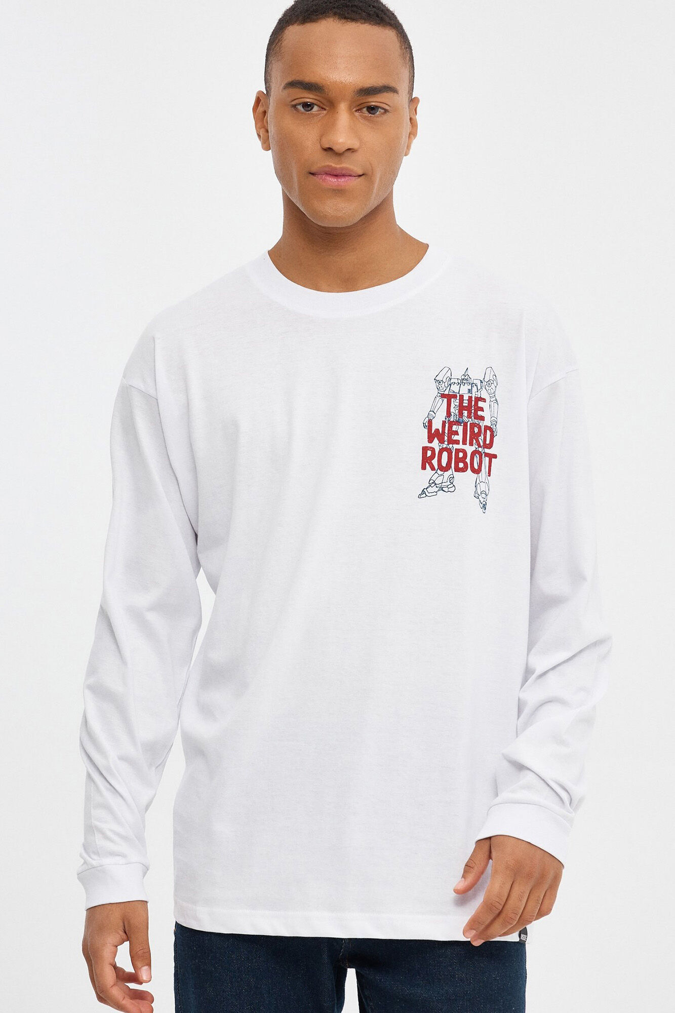 Inside Camiseta Estampado Robot