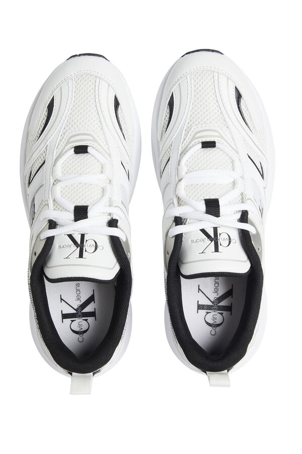 CK Jeans Zapatilla runner Calvin Klein jeans blanco