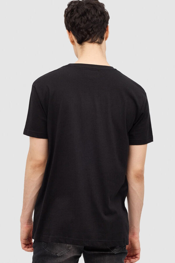 Springfield Camiseta Estampado Inside negro