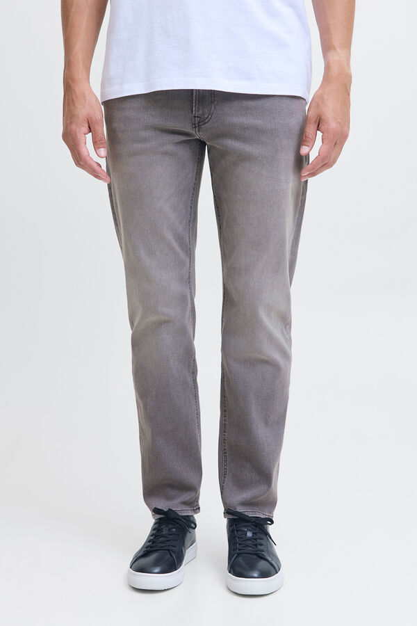 JJ REBEL Straight-leg jeans   gris