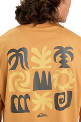 Quiksilver Pto Sun Flow - for men short sleeve T-Shirt Bež