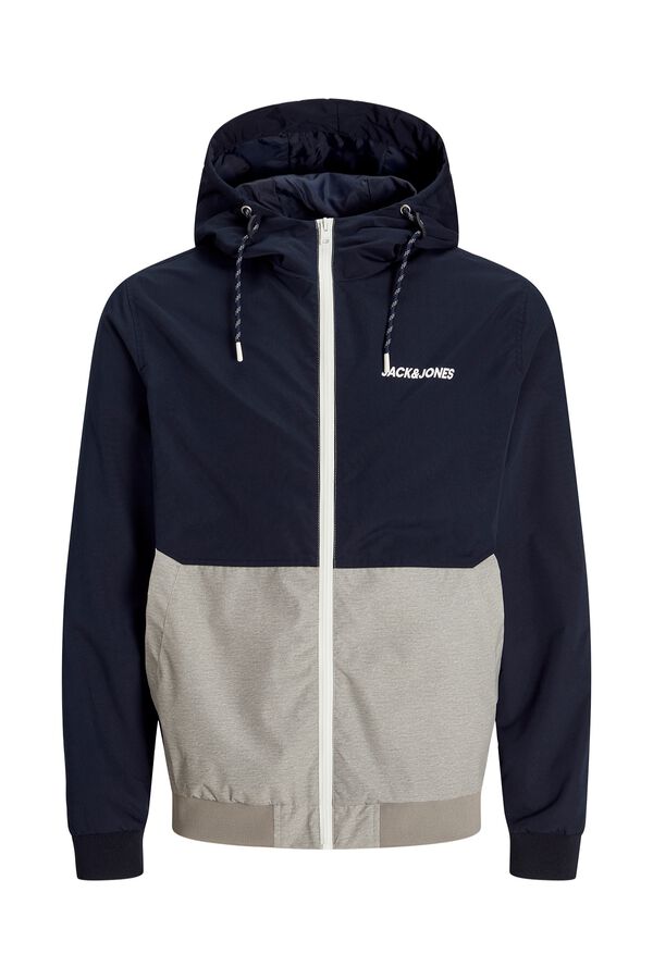 Jack & Jones Hooded bomber jacket blue