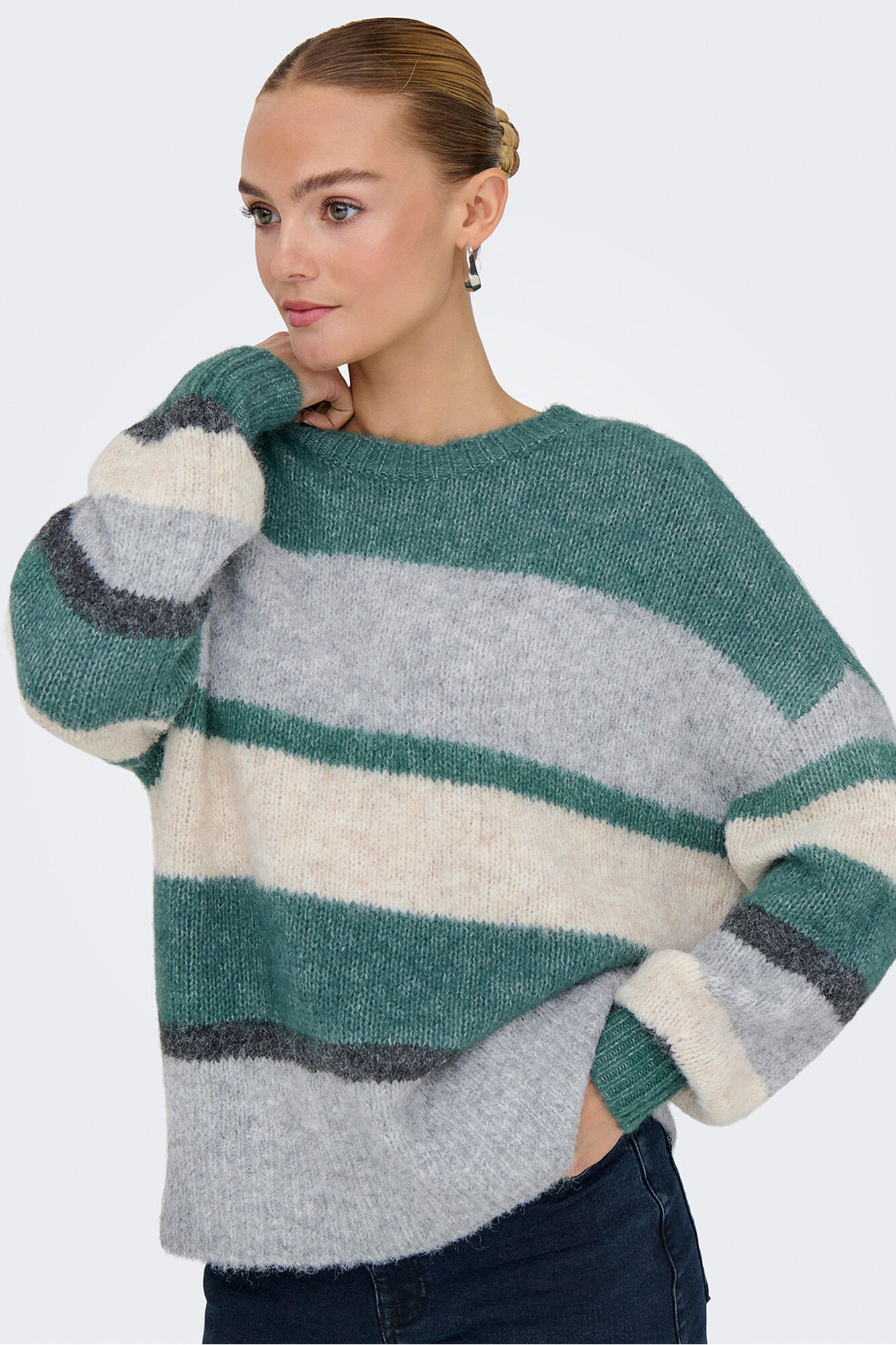 JDY Camisola de gola redonda