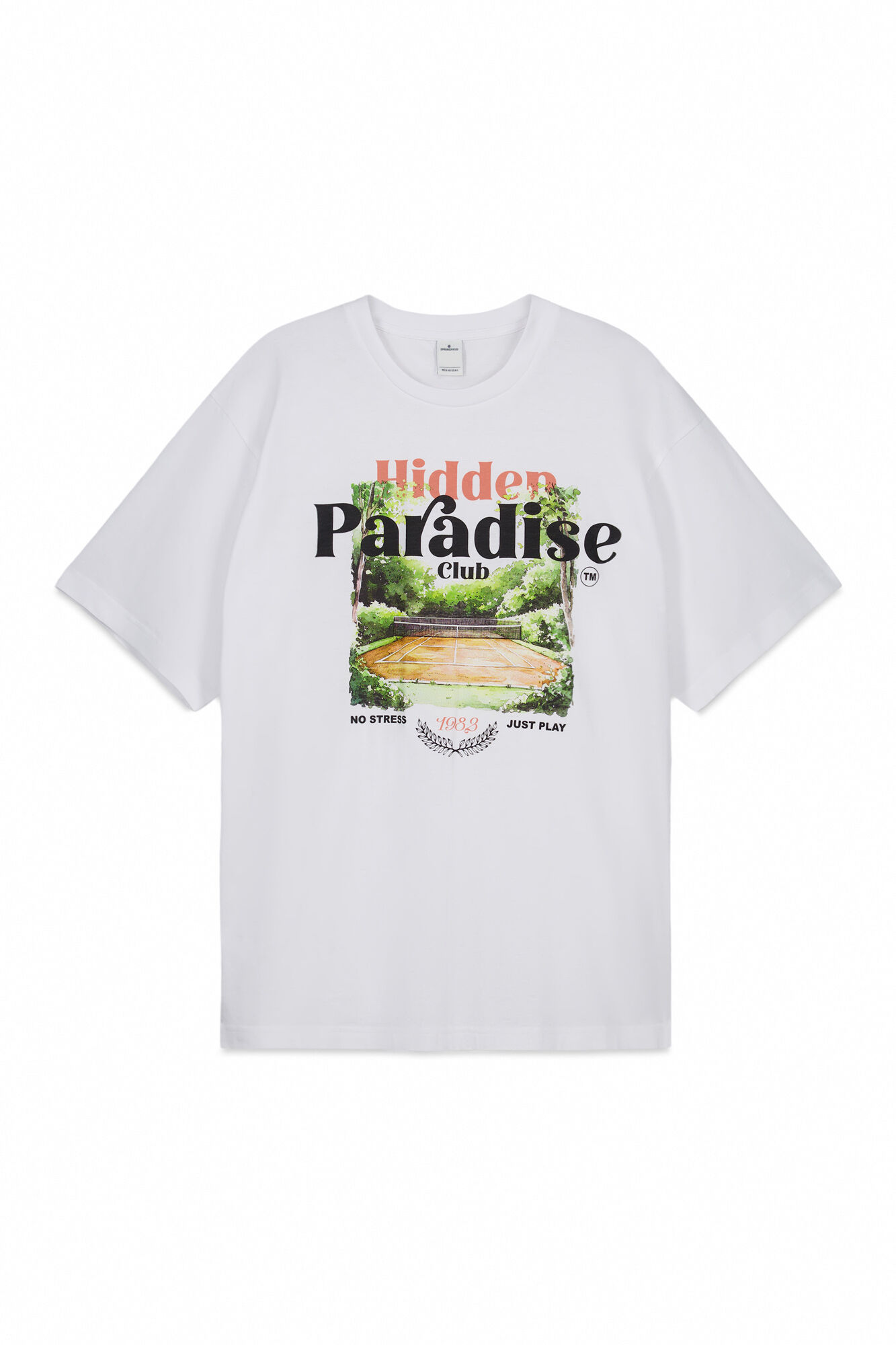 Springfield T-shirt tennis paradise
