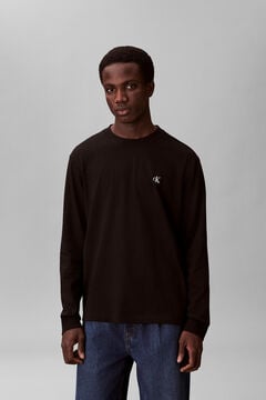 CK Jeans Camiseta manga larga logo