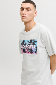 Jack & Jones Camiseta de algod&oacute;n estampada
