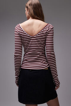 Topshop Top de malha manga